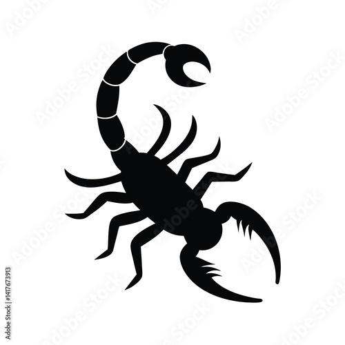 Scorpions silhouette vector bundle  illustration, Set of  Scorpions  silhouette 