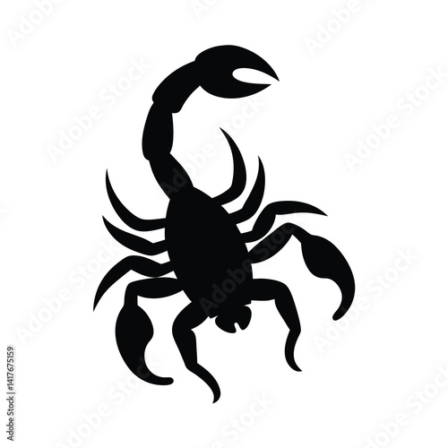 Scorpions silhouette vector bundle  illustration, Set of  Scorpions  silhouette 
