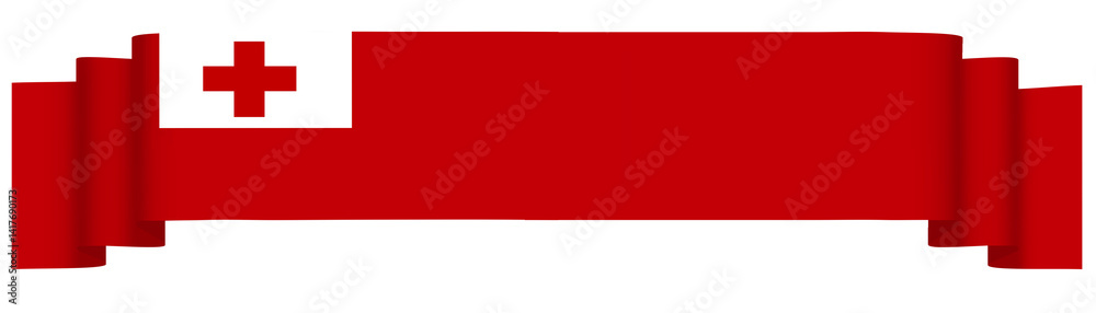Tongan flag on transparent background. Vector illustration of Tongan country flag, PNG. Banner, long, ribbon of Tongan flag Tongan flag on transparent background. Vector illustration of Tongan country flag, PNG. Banner, long, ribbon of Tongan flag