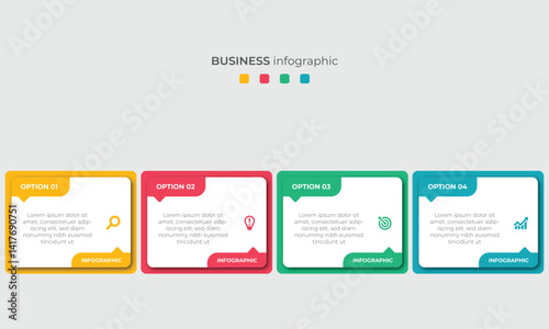 Steps Timeline Infographics Images Template Design Business Concept With 4 Steps Or Options Can Be Used For Workflow Layout Diagram Vector design