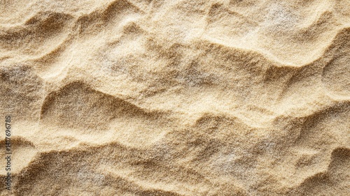 Sand on the beach. Seascape of beautiful tropical beach with calm sky. sea view and sand beach, summer background.