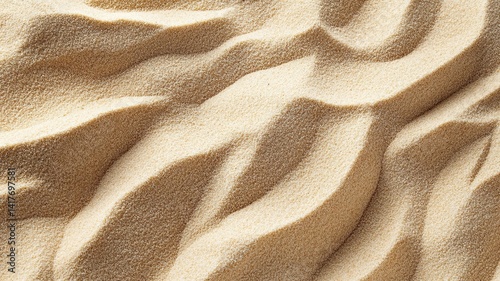 Sand on the beach. Seascape of beautiful tropical beach with calm sky. sea view and sand beach, summer background.