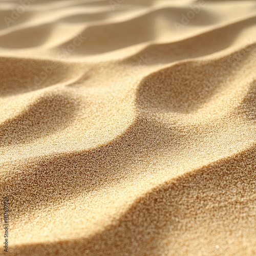 Sand on the beach. Seascape of beautiful tropical beach with calm sky. sea view and sand beach, summer background.