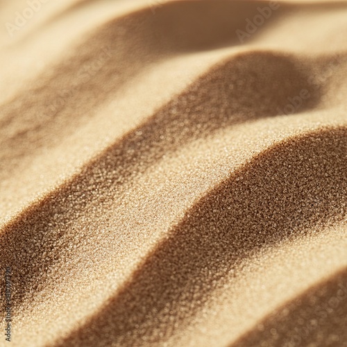 Sand on the beach. Seascape of beautiful tropical beach with calm sky. sea view and sand beach, summer background.