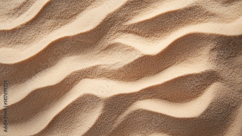 Sand on the beach. Seascape of beautiful tropical beach with calm sky. sea view and sand beach, summer background.