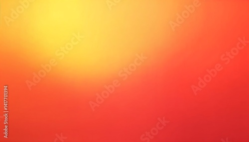 Abstract Sunset Gradient Background with Vibrant Orange and Yellow Hues