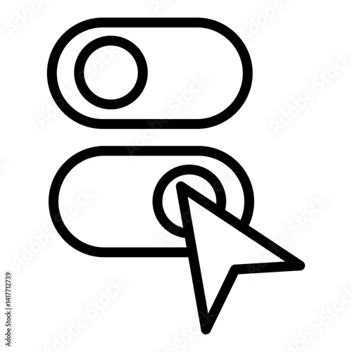 Unlink Vector Line icon Design
