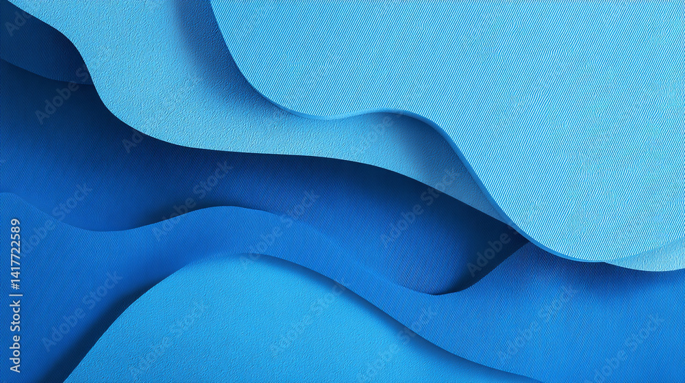 abstract blue wave background