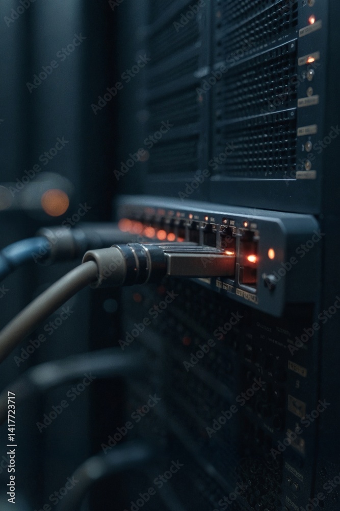 Information Technology Core Component: Focus on Operational Network Switch Blinking LEDs Information Technology Core Component: Focus on Operational Network Switch Blinking LEDs