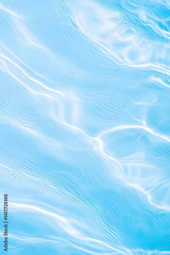 A serene blue water surface with gentle waves and reflections, creating a calming and tranquil atmosphere. A serene blue water surface with gentle waves and reflections, creating a calming and tranquil atmosphere.