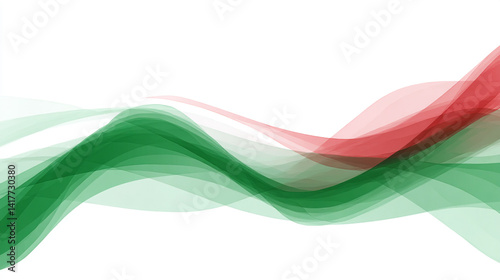Obraz na płótnie Palestinian National Flag Illustration in close up with a wavy texture, giving a sense of motion and national pride w salonie