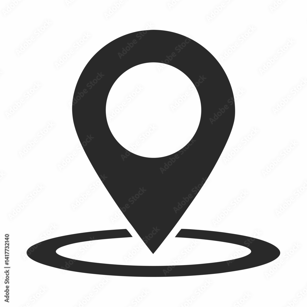 Location or map pin icon symbol, Location and Map Pin Icon Vector Design Location or map pin icon symbol, Location and Map Pin Icon Vector Design