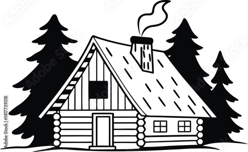 house in the woods, construction, design, style, living, residence