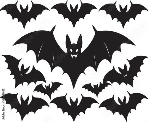 halloween bat set
