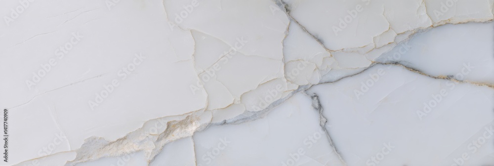 Fototapeta premium Abstract white marble texture (1)