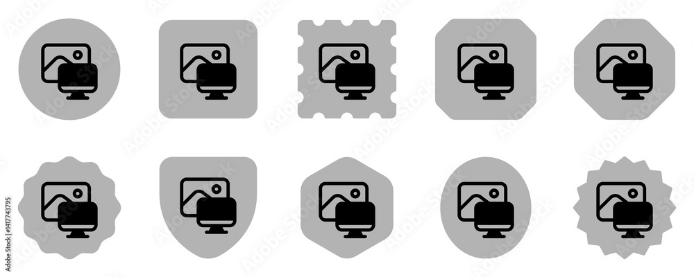 Editable workspace, computer, view, painting vector icon. Remote work, job, profession, freelance. Part of a big icon set family. Perfect for web and app interfaces, presentations, infographics, etc Editable workspace, computer, view, painting vector icon. Remote work, job, profession, freelance. Part of a big icon set family. Perfect for web and app interfaces, presentations, infographics, etc