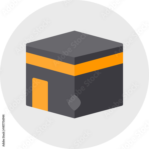 Holy Place single vector illustration icon