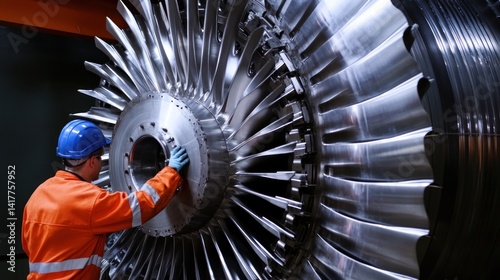 Industrial Turbine Engine Maintenance: A Technician's Detailed Inspection