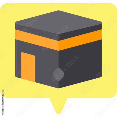 Holy Place single vector illustration icon