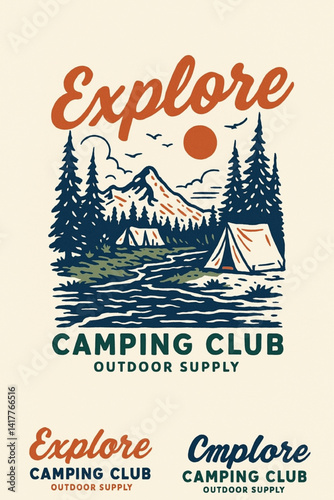 camping club in the mountains