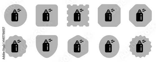 Editable spray perfume vector icon. Barbershop, lifestyle, grooming. Part of a big icon set family. Perfect for web and app interfaces, presentations, infographics, etc