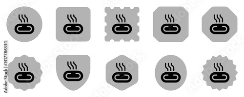 Editable hot spring, steam vector icon. Wellness, spa, relaxation. Part of a big icon set family. Perfect for web and app interfaces, presentations, infographics, etc