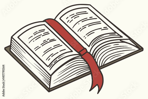 Book With Bookmark