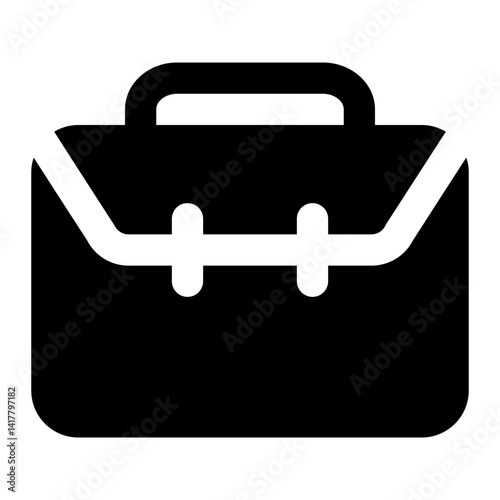briefcase icon for illustration