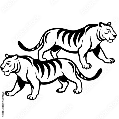 tiger vector illustration