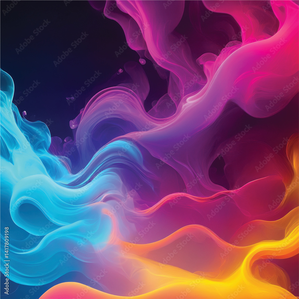 Fototapeta premium colorful vapors