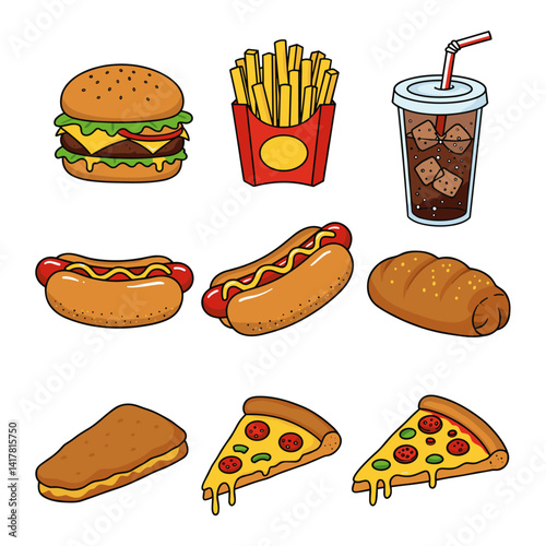 Fast Food Icons