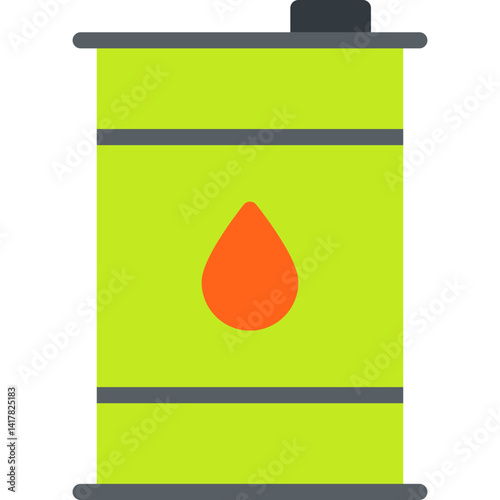 Petroleum single vector illustration icon