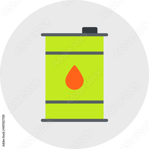 Petroleum single vector illustration icon