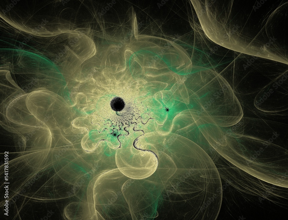 Obraz premium Imaginatory fractal abstract background Image