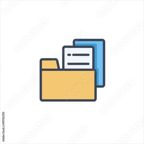 vector folder icon