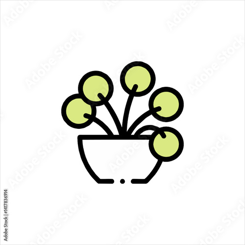 tree in pot