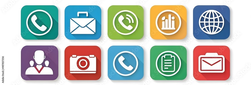 App Icons, Application Symbols, Mobile Interface Elements App Icons, Application Symbols, Mobile Interface Elements