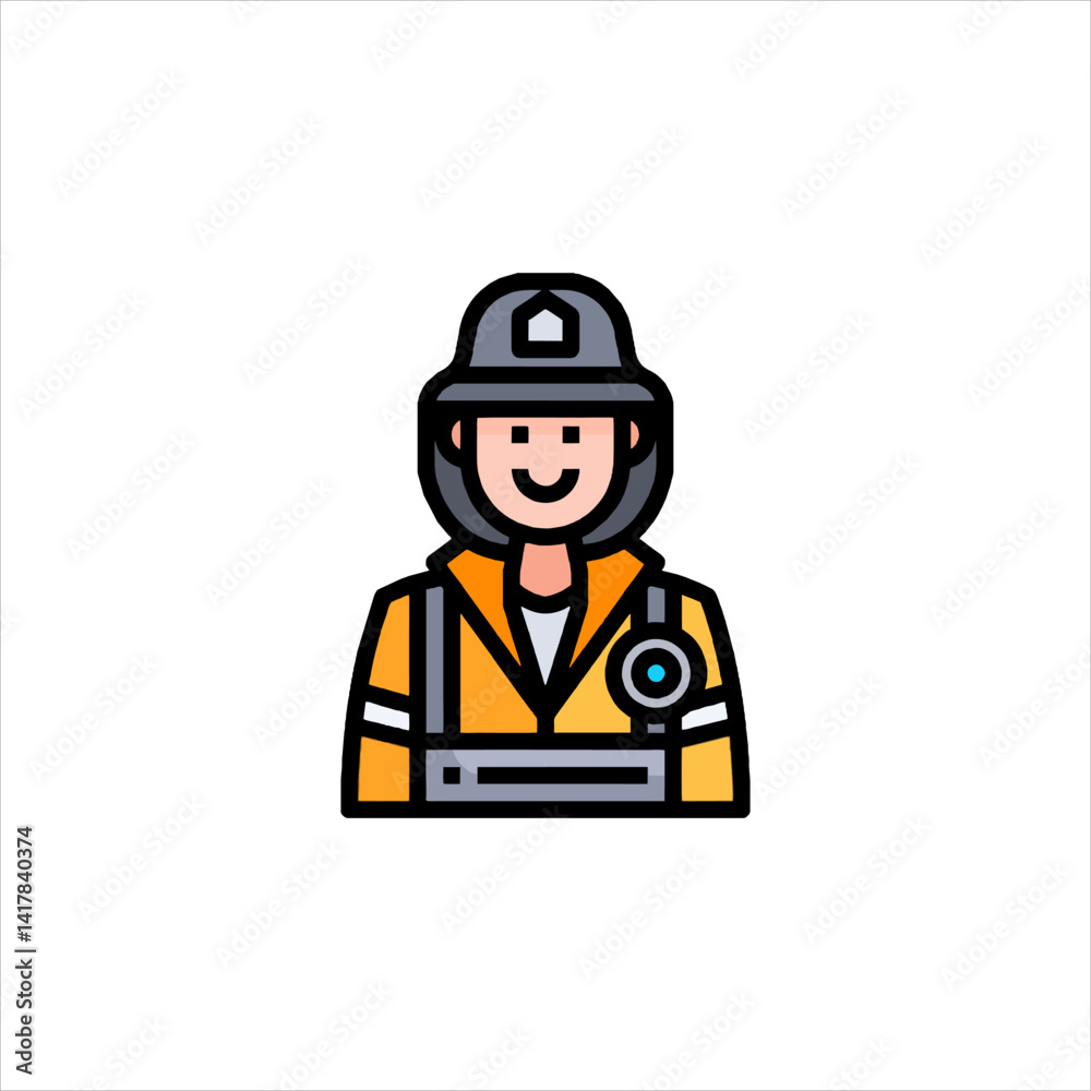 cartoon policeman with blank card cartoon policeman with blank card