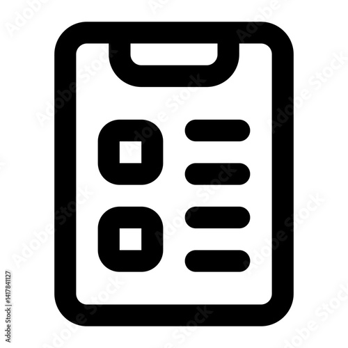 checklist icon for illustration