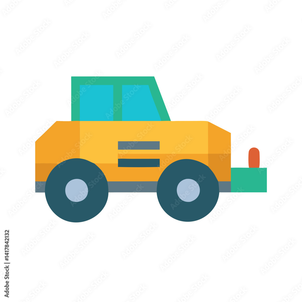 Compactor Machine Icon for Construction Compactor Machine Icon for Construction