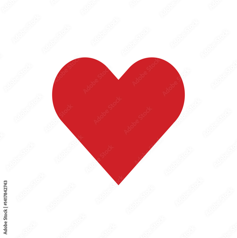 Minimal Love Icon – Romantic Heart Symbol in Modern Vector Style Minimal Love Icon – Romantic Heart Symbol in Modern Vector Style