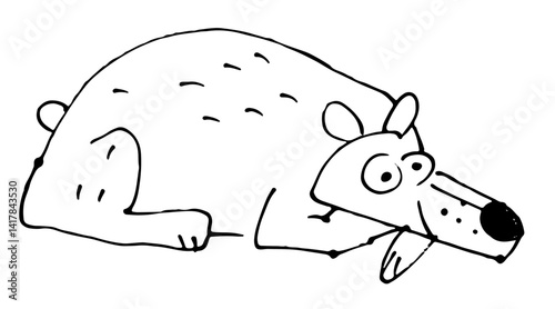 Resting Bear 