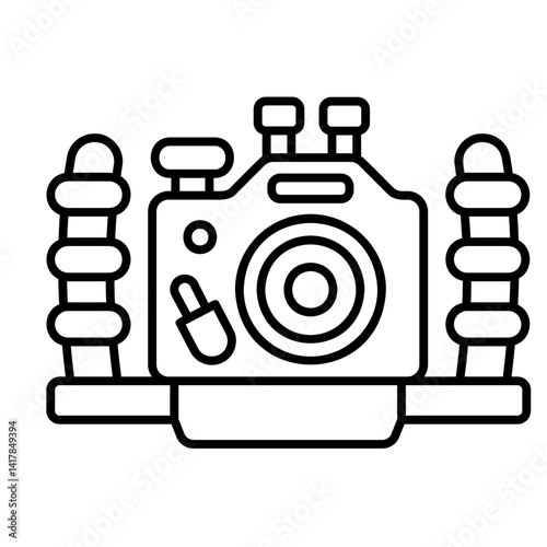 Underwater Camera Icon