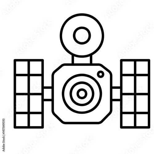 Satellite Camera Icon