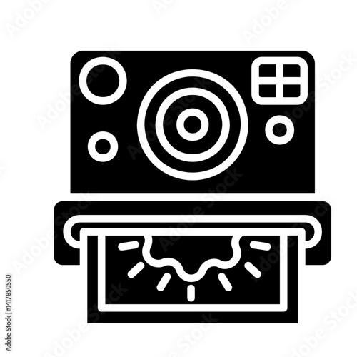 Polaroid Camera Glyph