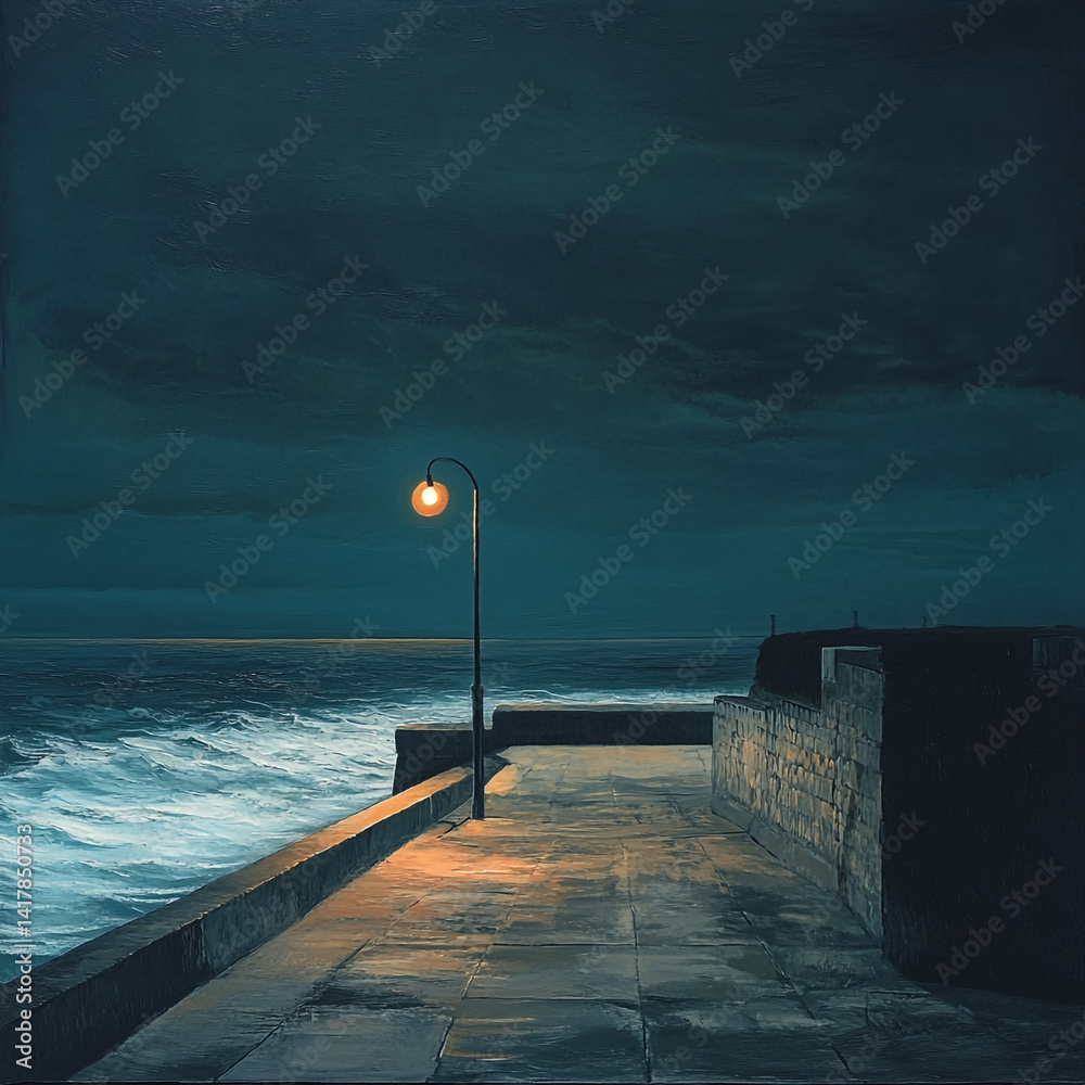 Obraz premium winter landskipe with christmas 