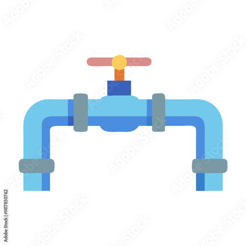  Gas Pipe Icon for Utility Services