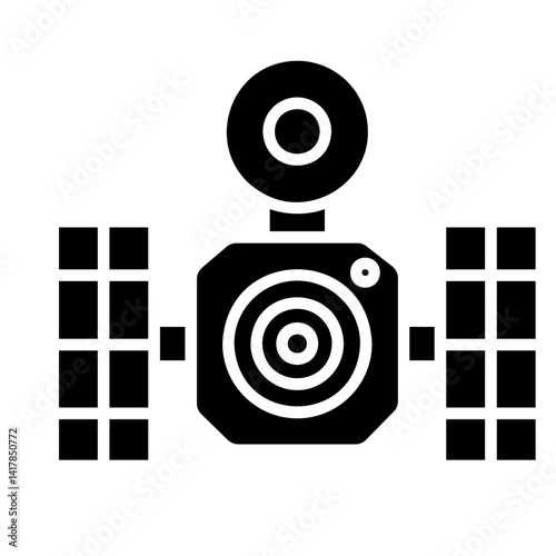 Satellite Camera Glyph