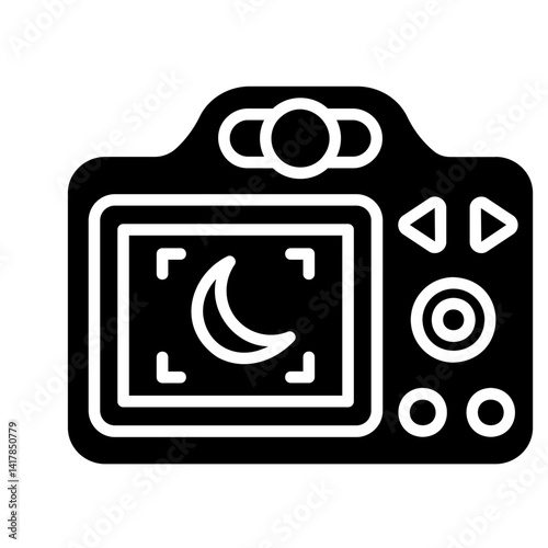 Night Camera Glyph