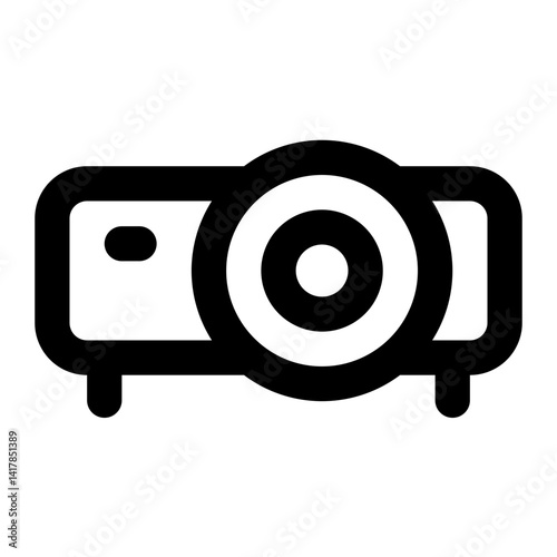 projector icon for illustration